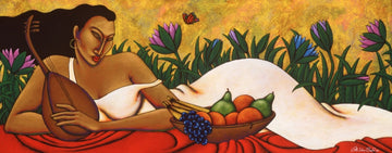 Siimple Pleasure Giclee on Canvas