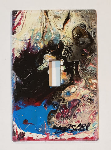 Hand Painted Light Switch Cover #1