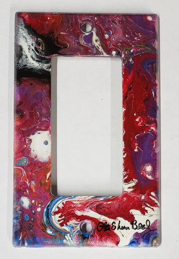 Hand Painted Light Switch Cover #4