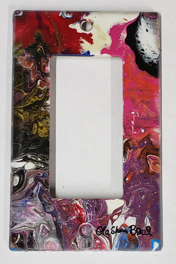 Hand Painted Light Switch Cover #10
