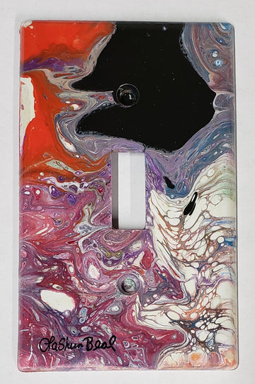 Hand Painted Light Switch Cover #14