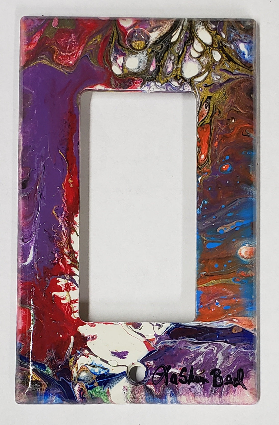 Hand Painted Light Switch Cover #16