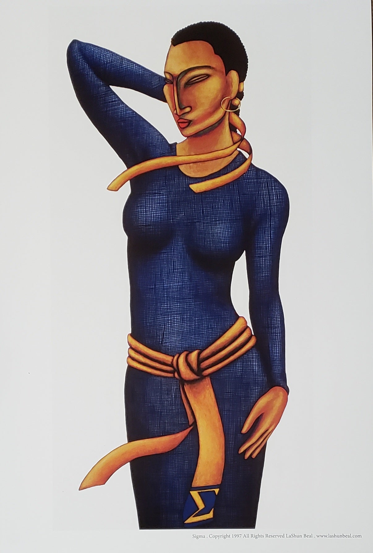 Sigma | Lithograph Print