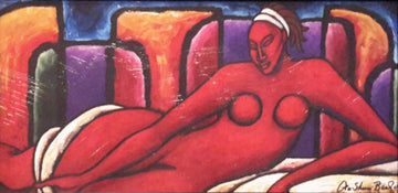Red Nude | Lithograph Print