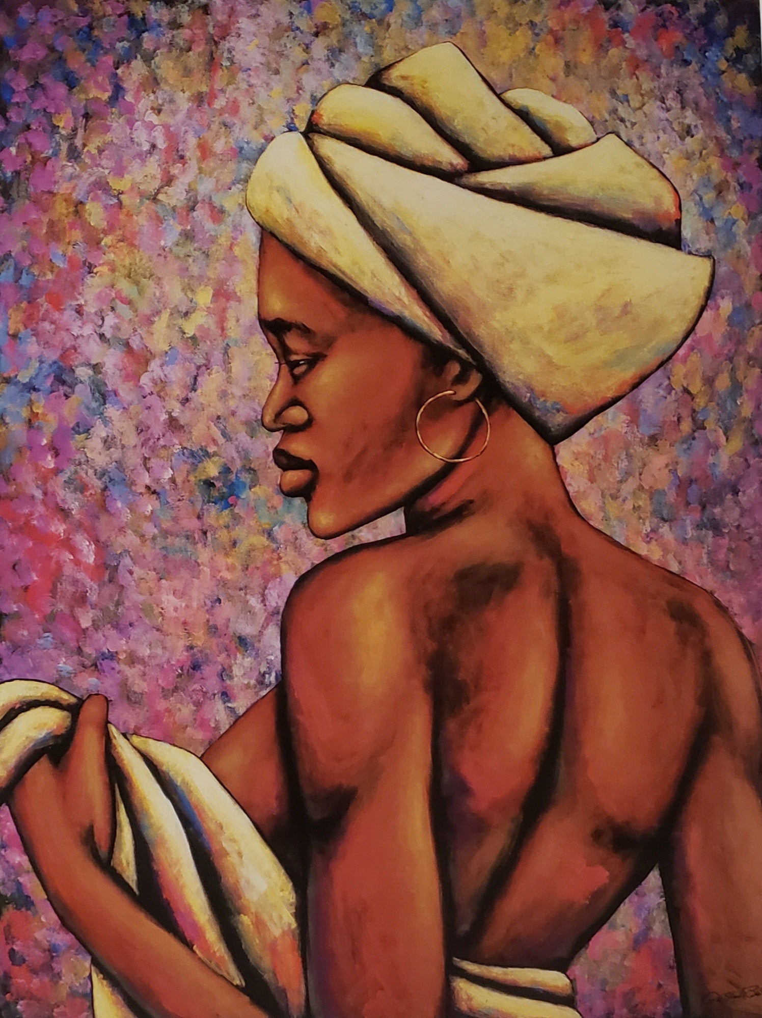 After The Bath Giclee on Canvas