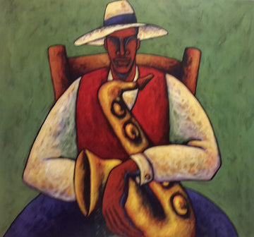 After The Set 12 x 18 Lithograph Print - LaShunBeal.com