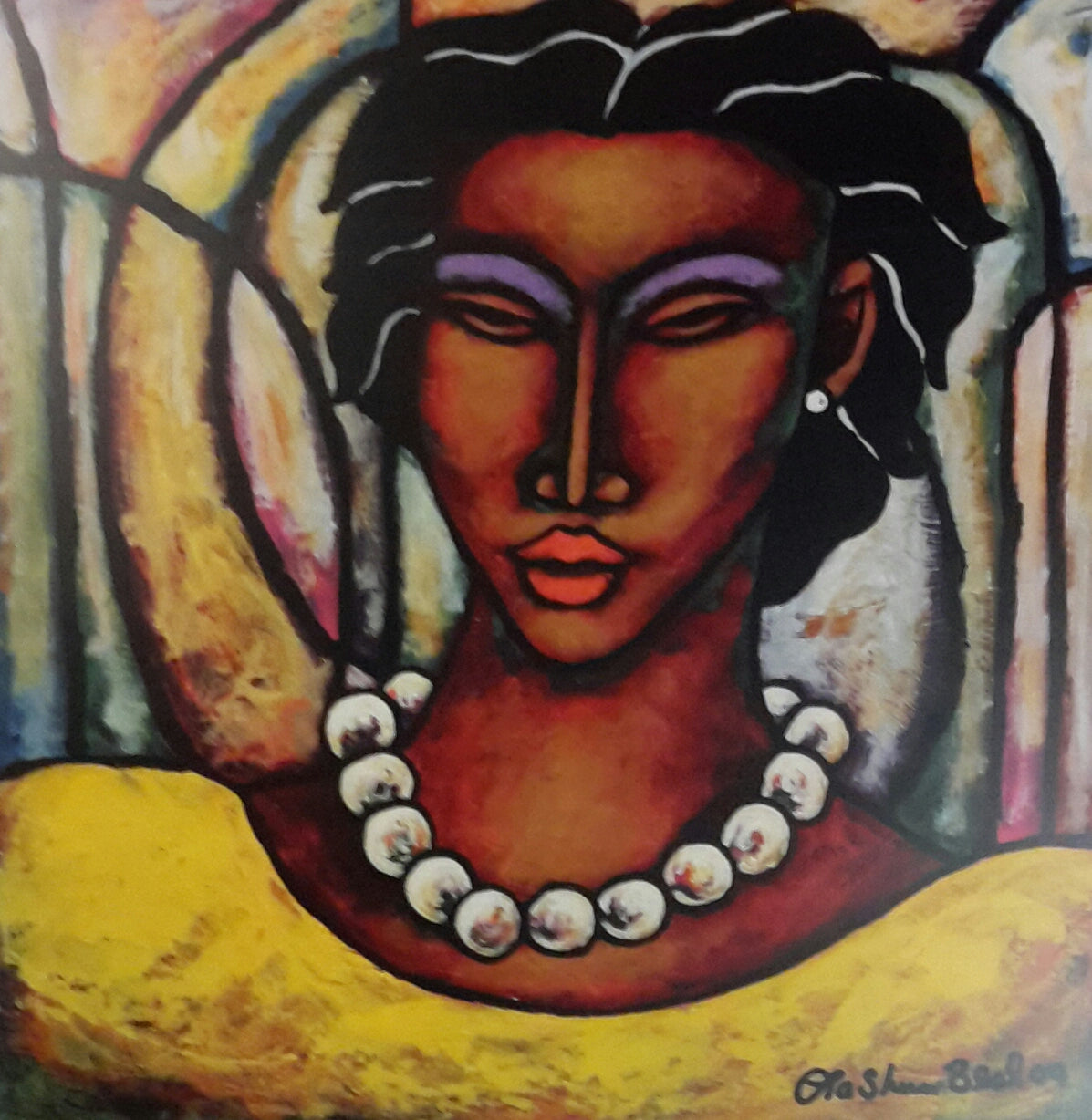 Aldra 12 x 18 Lithograph Print - LaShunBeal.com