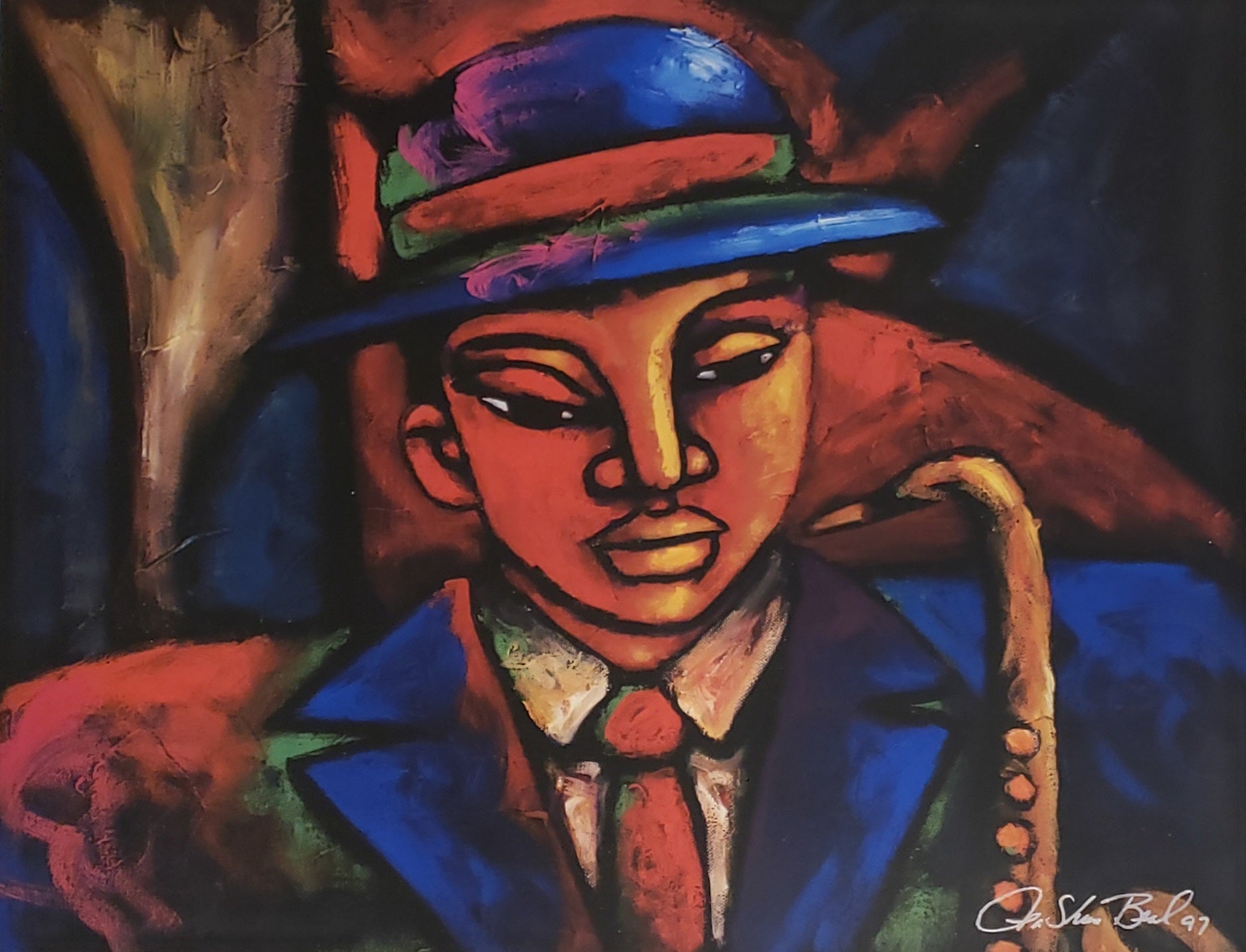 Be Bop #4 | Lithograph Print