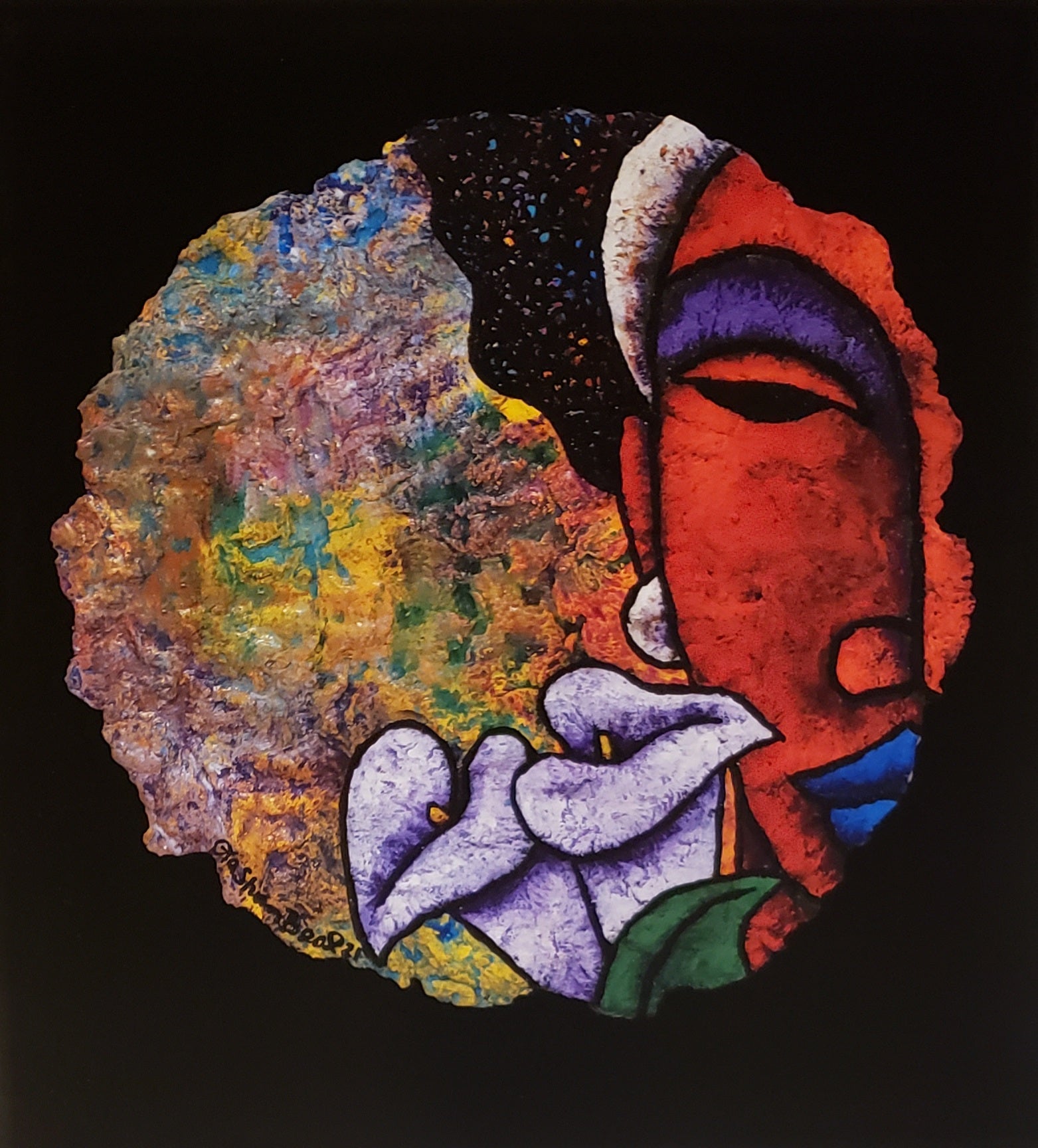 Bloom #5 Giclee on Canvas