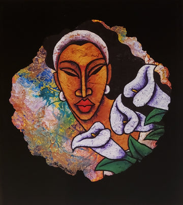 Bloom #6  Giclee on Canvas