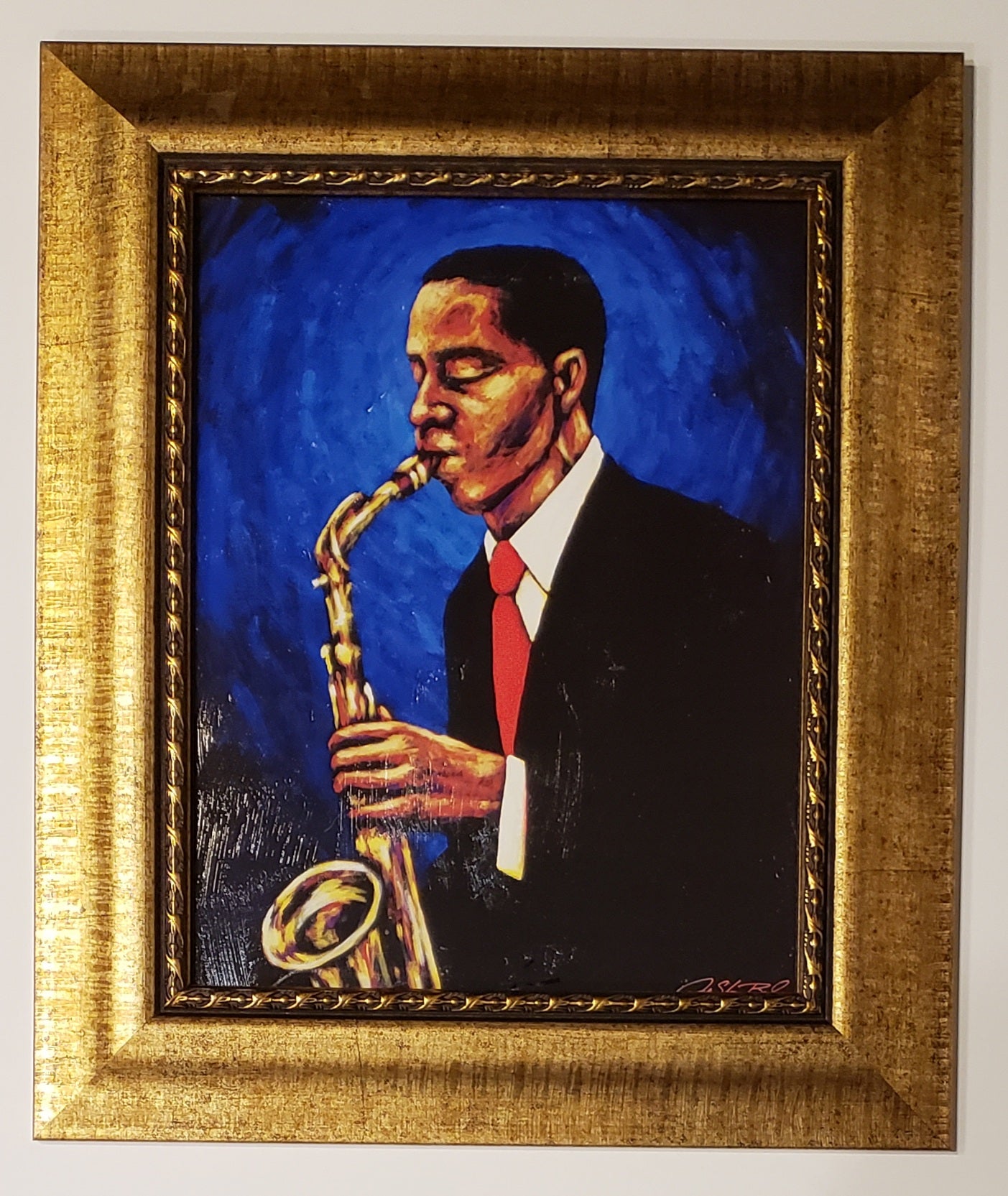 Blue Soul | Framed Lithograph