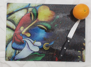 Colored Girl #20 Cutting Board