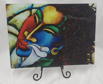 Colored Girl #20 Cutting Board