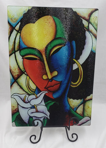 Colored Girl #21 Cutting Board
