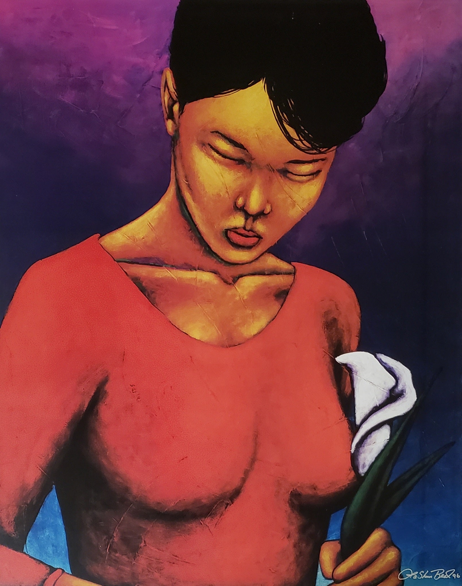 Carmen Giclee on Canvas