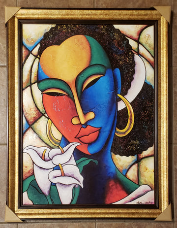 Colored Girl #21 Framed Lithograph