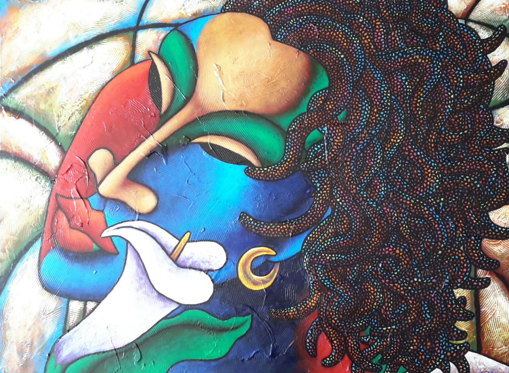 Colored Girl #20 12 x 18 Lithograph Print - LaShunBeal.com