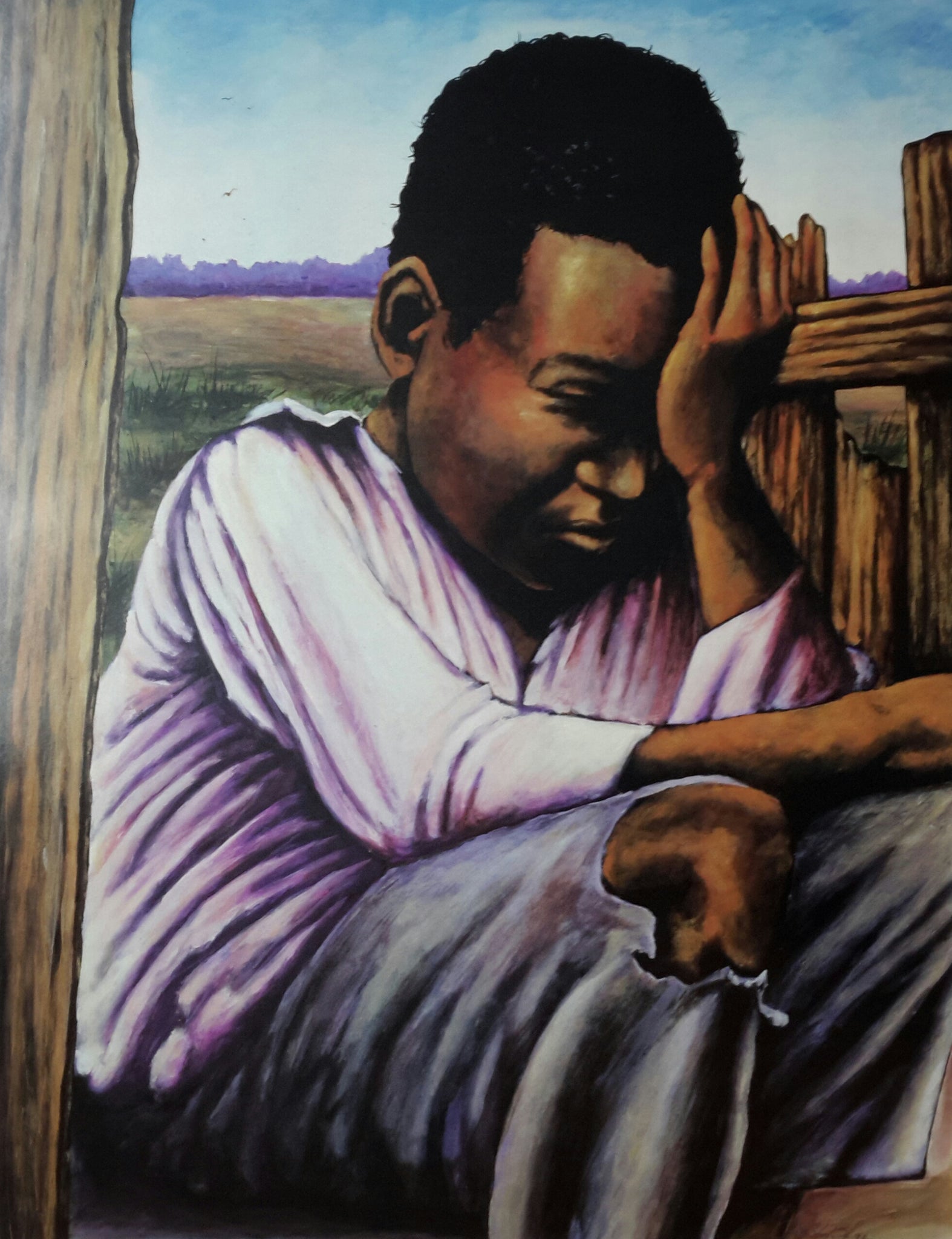 Despair #2 Giclee on Canvas