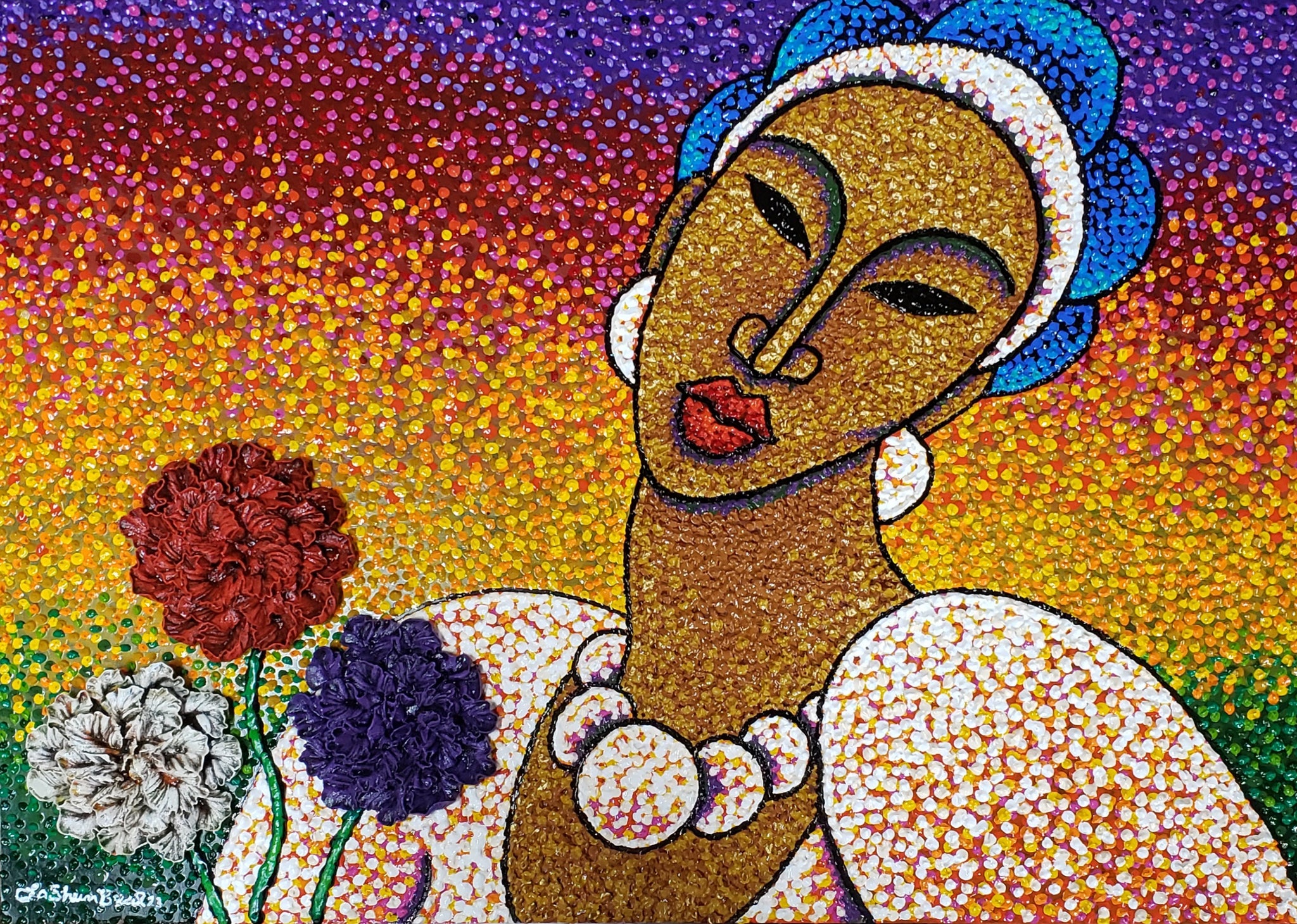Flowers For Simone Original