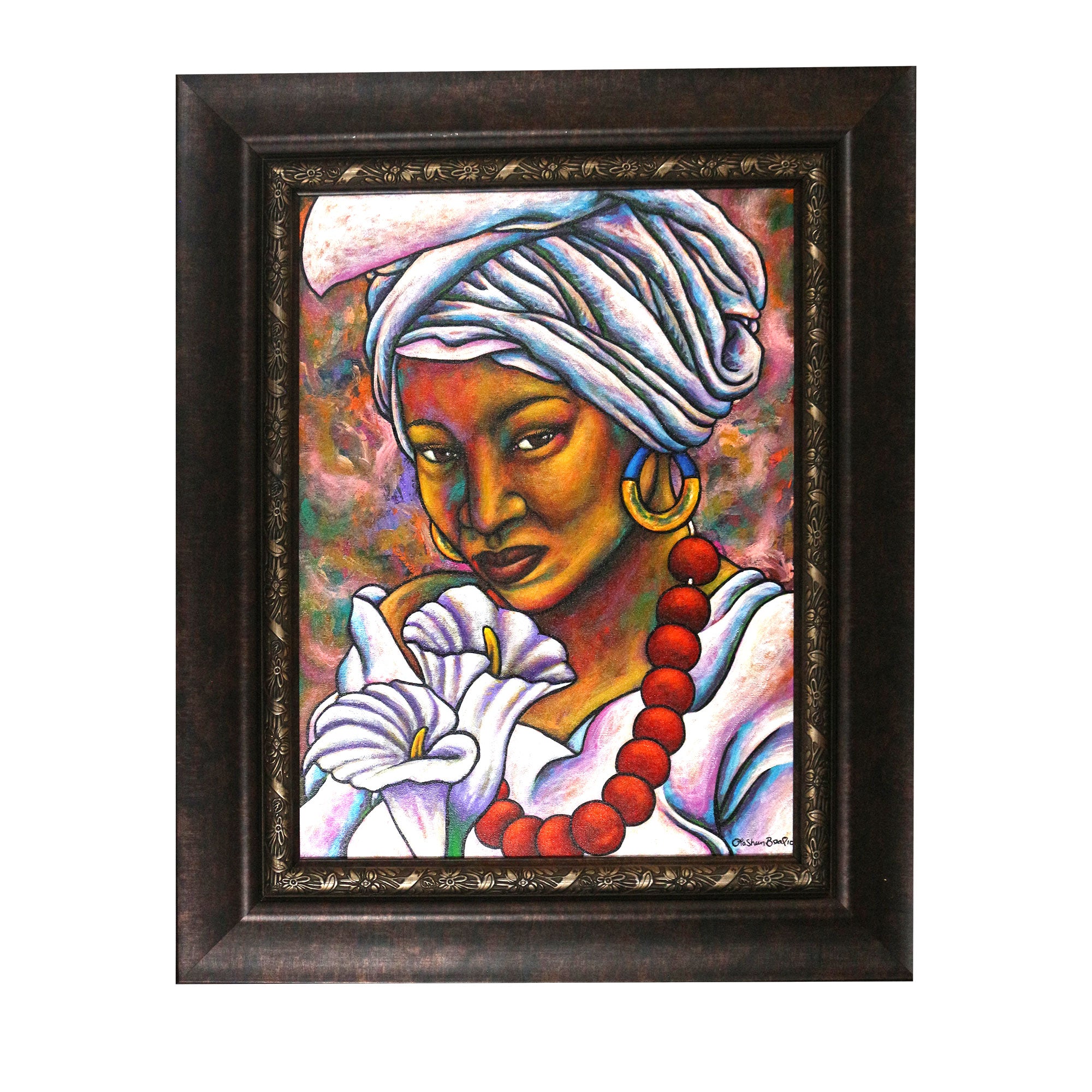 Queen Framed Art 18X24