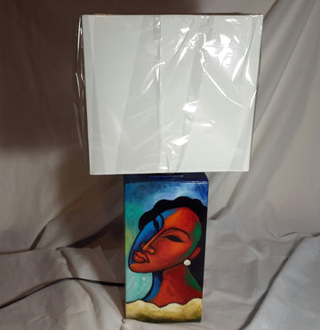 Hand Painted Lamp #4