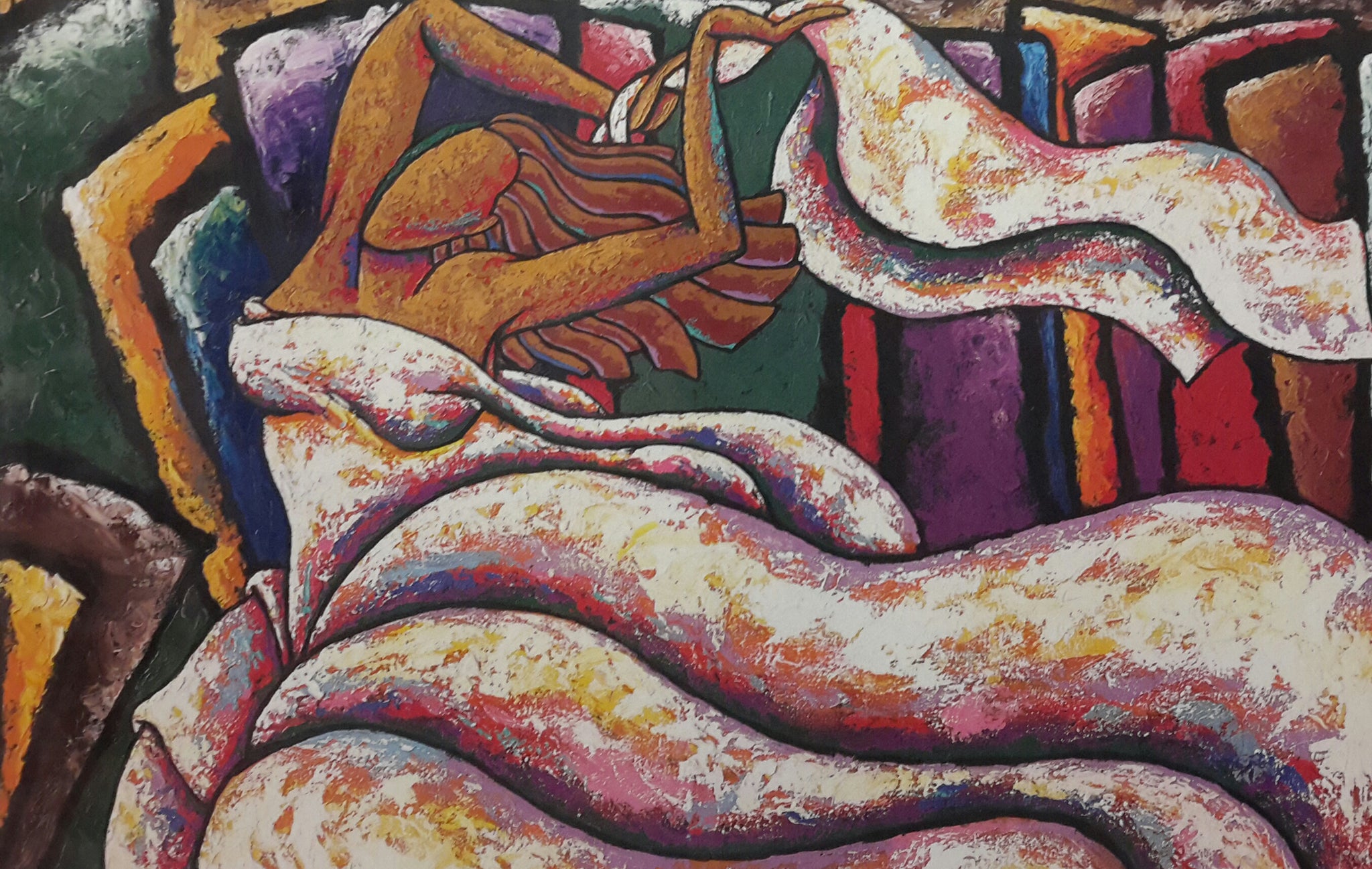 Joyful Flow | Lithograph Print