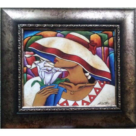 Lady Delta Framed Art - Lashunbeal.com