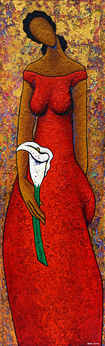 Lady Grace #13 Acrylic Paint On Canvas Art Original