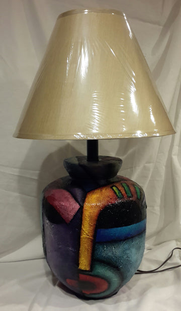 Hand Painted Lamp #1