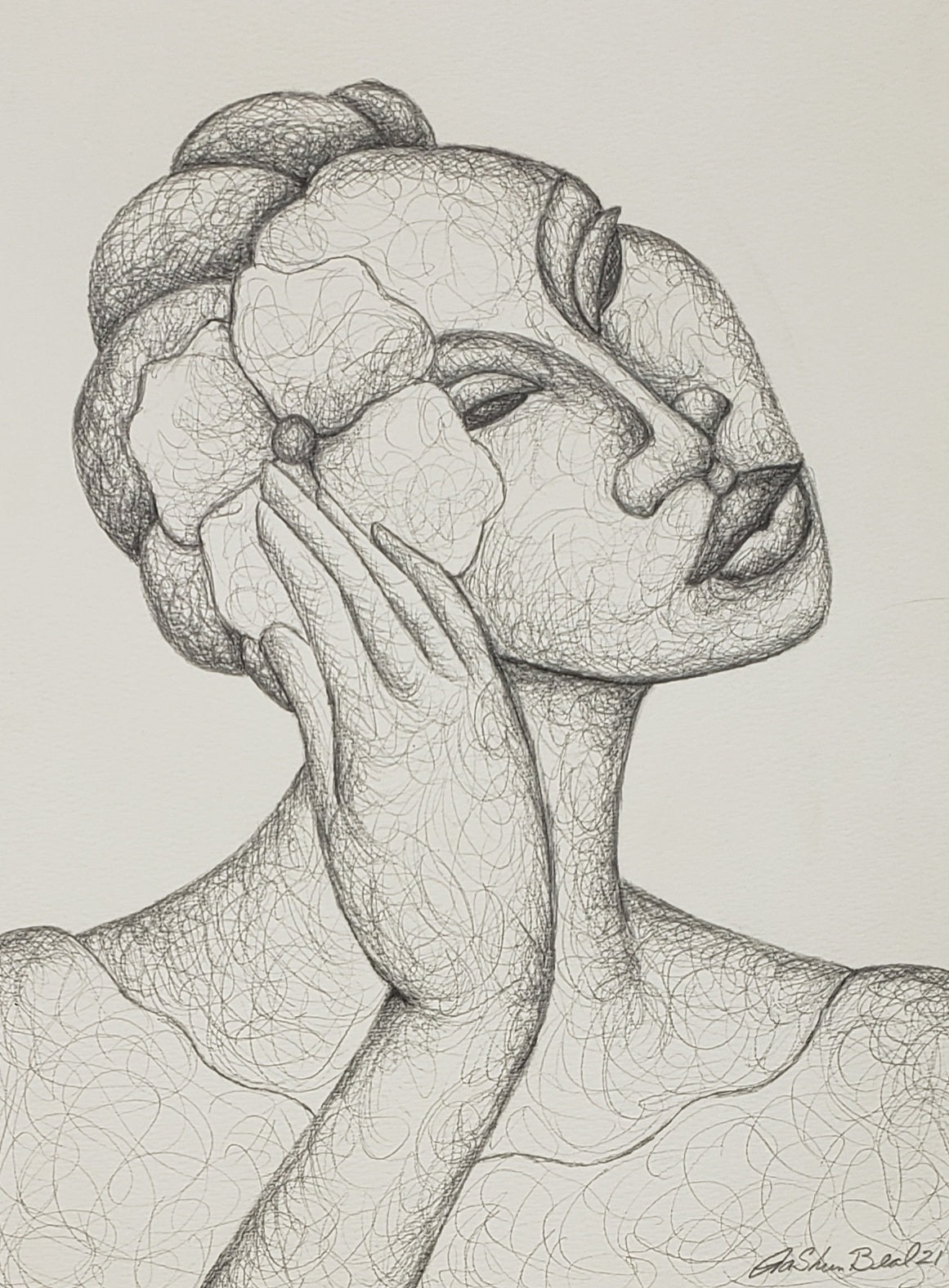 Loving Me | Lithograph Print
