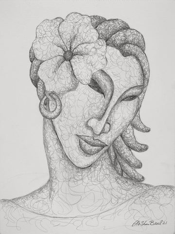 Loving Me #2 Original Art Drawing