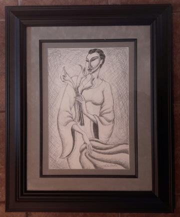 Madame Lily | Framed Lithograph