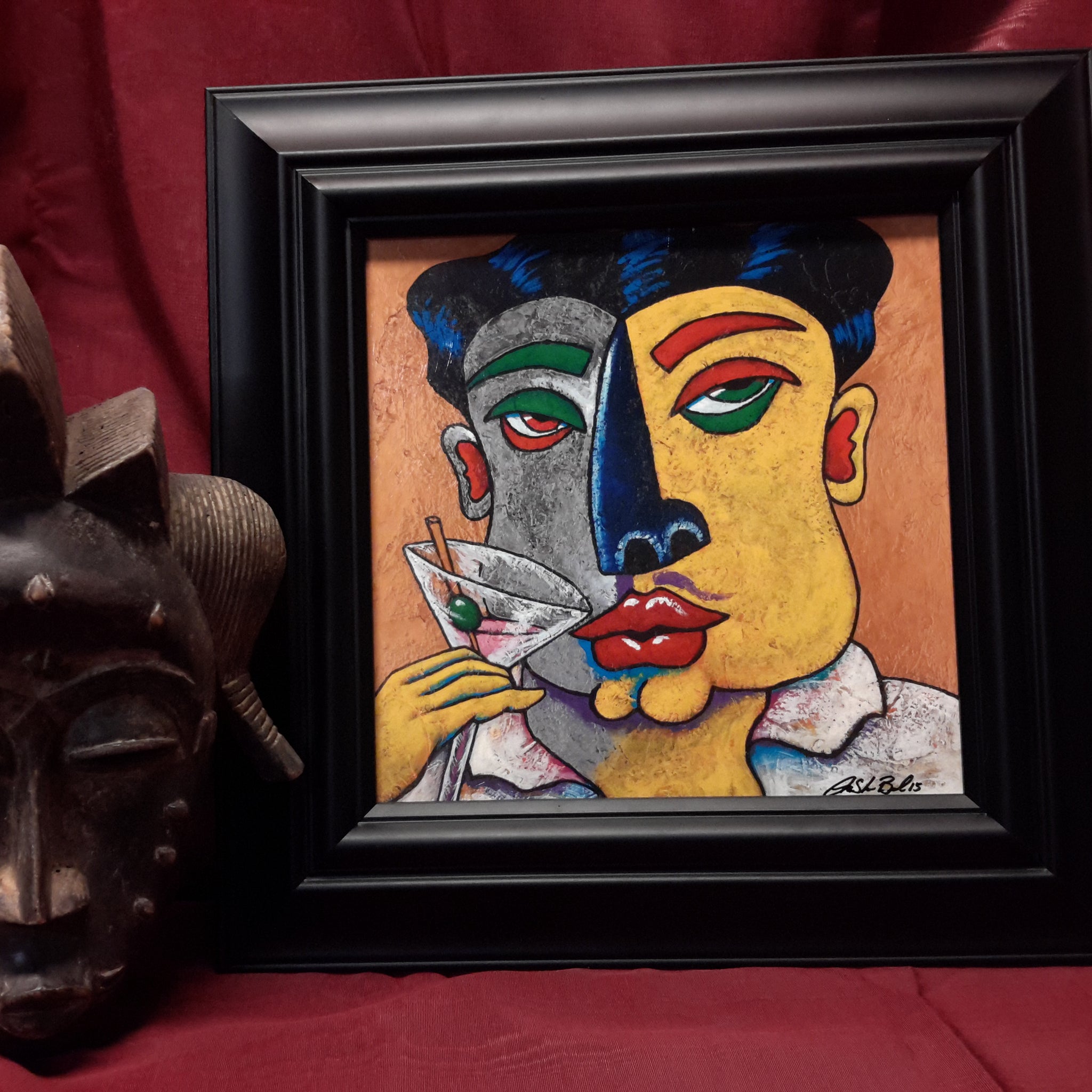 Martini Max Framed Art