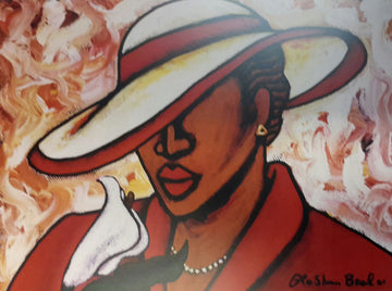 Miss Delta #3  | Lithograph Print