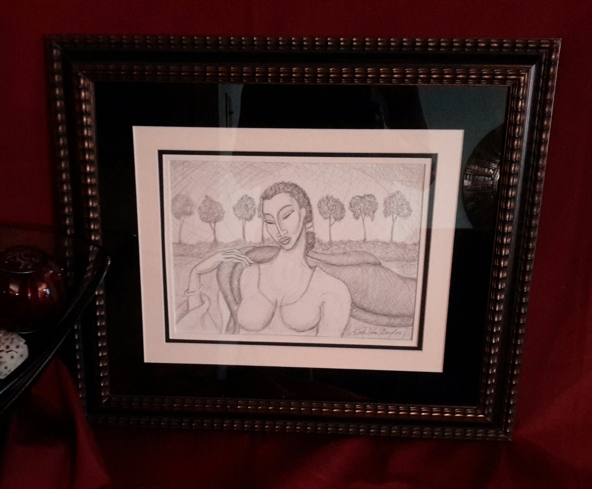 Morning Walk Framed Art - Lashunbeal.com