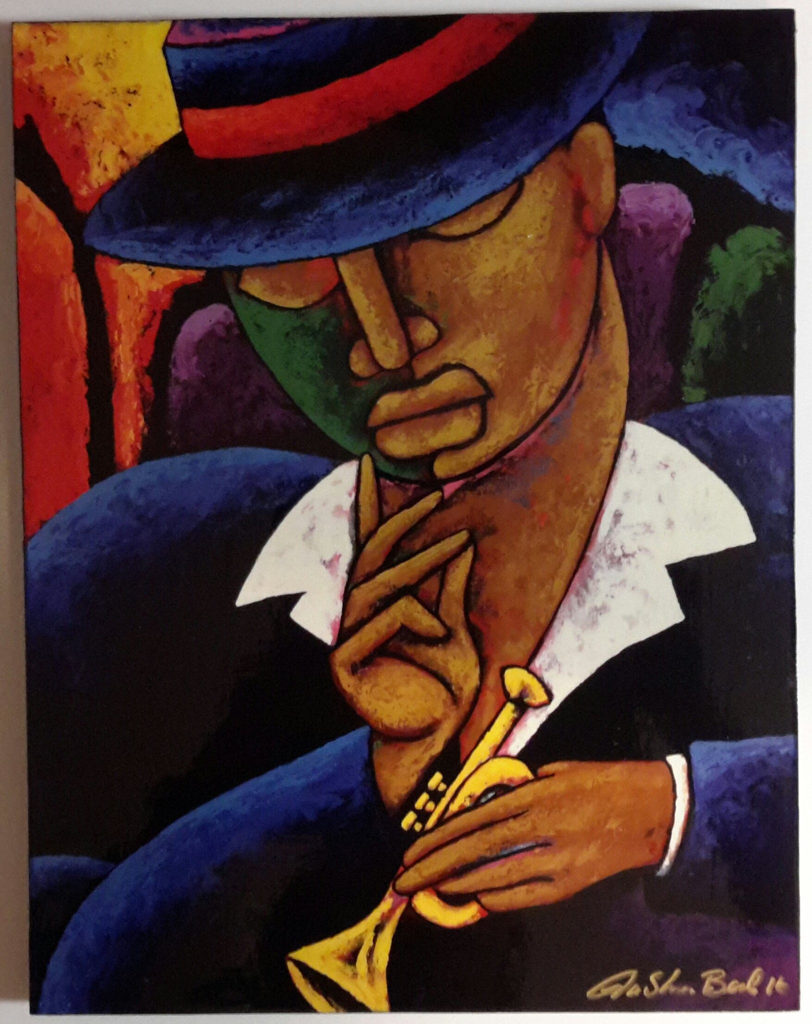 Mr. Cool Giclee on Canvas
