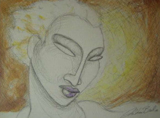 Naomi Original Art Drawing