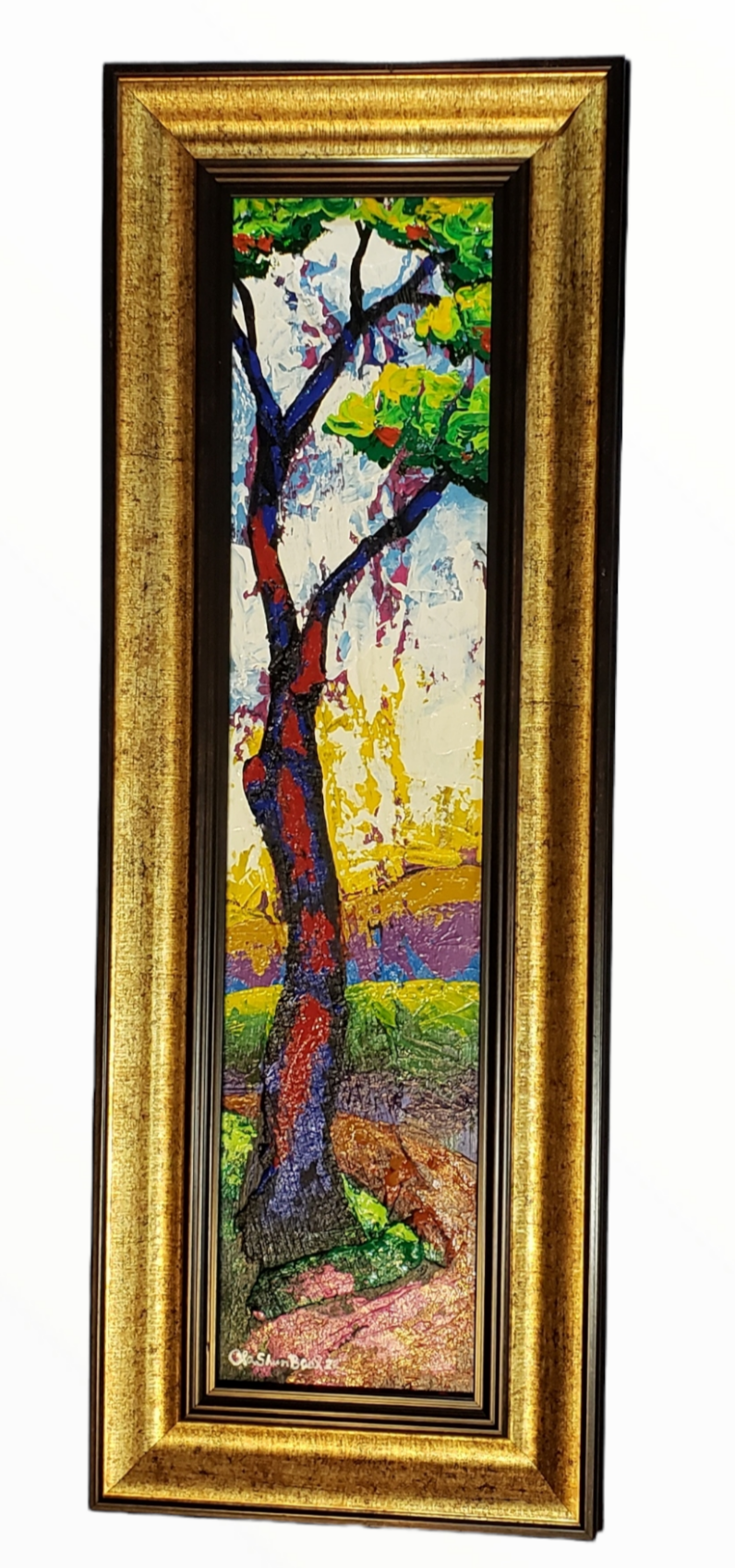 New Day #71 Acrylic Paint on Wood Art Original