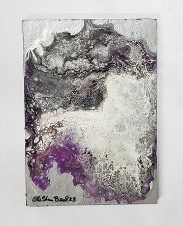 Odyssey #3 Acrylic Paint on Wood Art Original