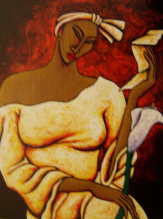 Love Letter- Acrylic Paint On Canvas Art Original - Lashunbeal.com
