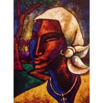 Morning Glory Giclee on Canvas