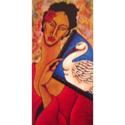 Swan Giclee on Canvas