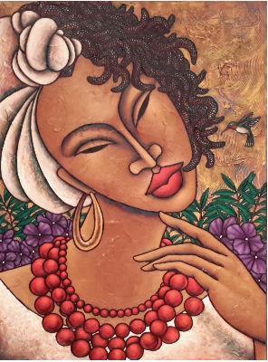 Passing By Acrylic Paint On Canvas Art Original