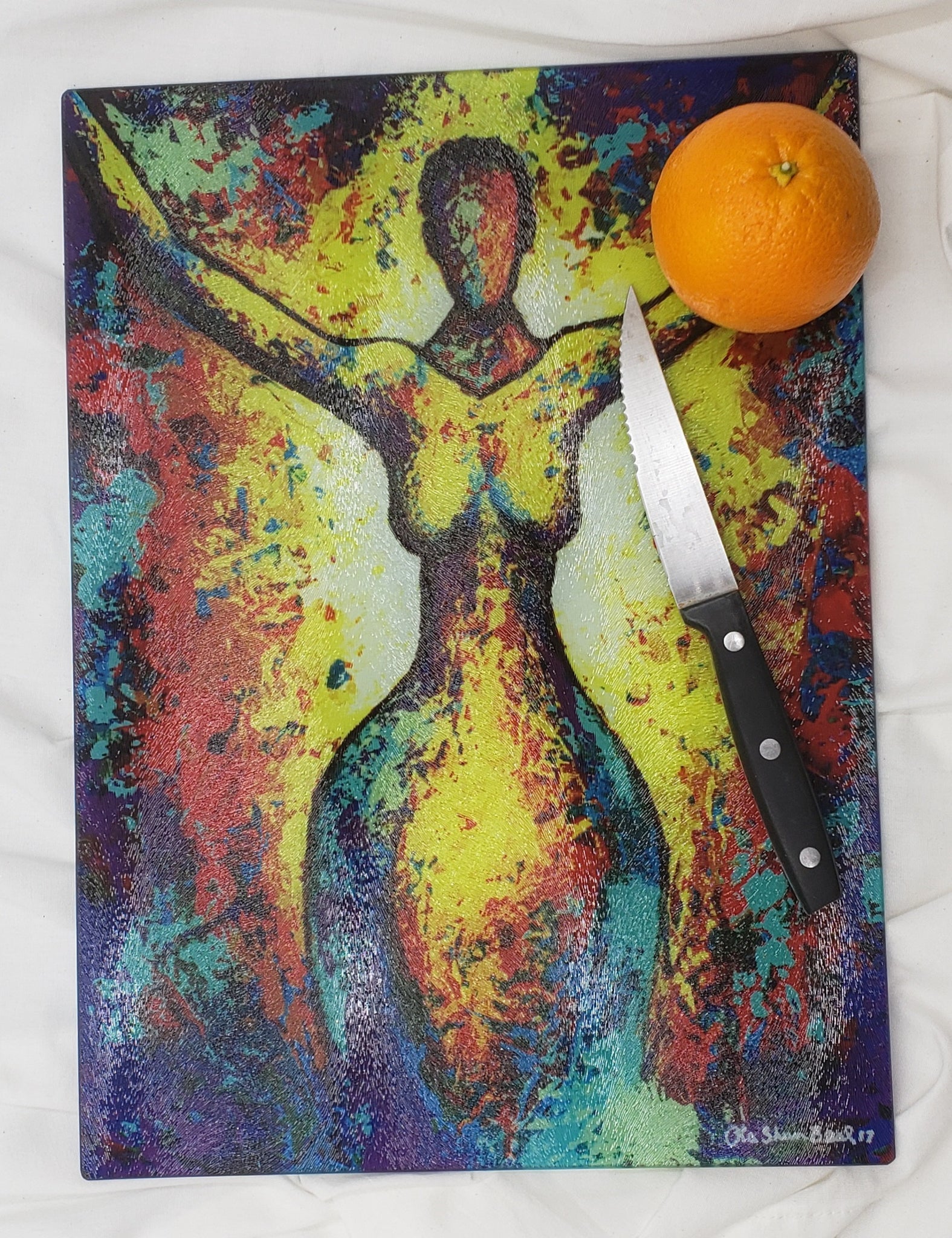 Rejoice #4 Cutting Board