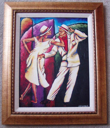 Stepping Out Framed Art