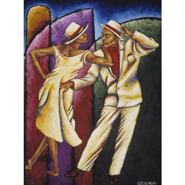 Steppin Out Giclee on Canvas
