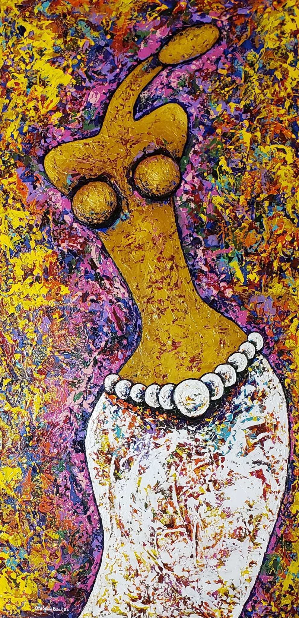 She #182 Giclee on Canvas