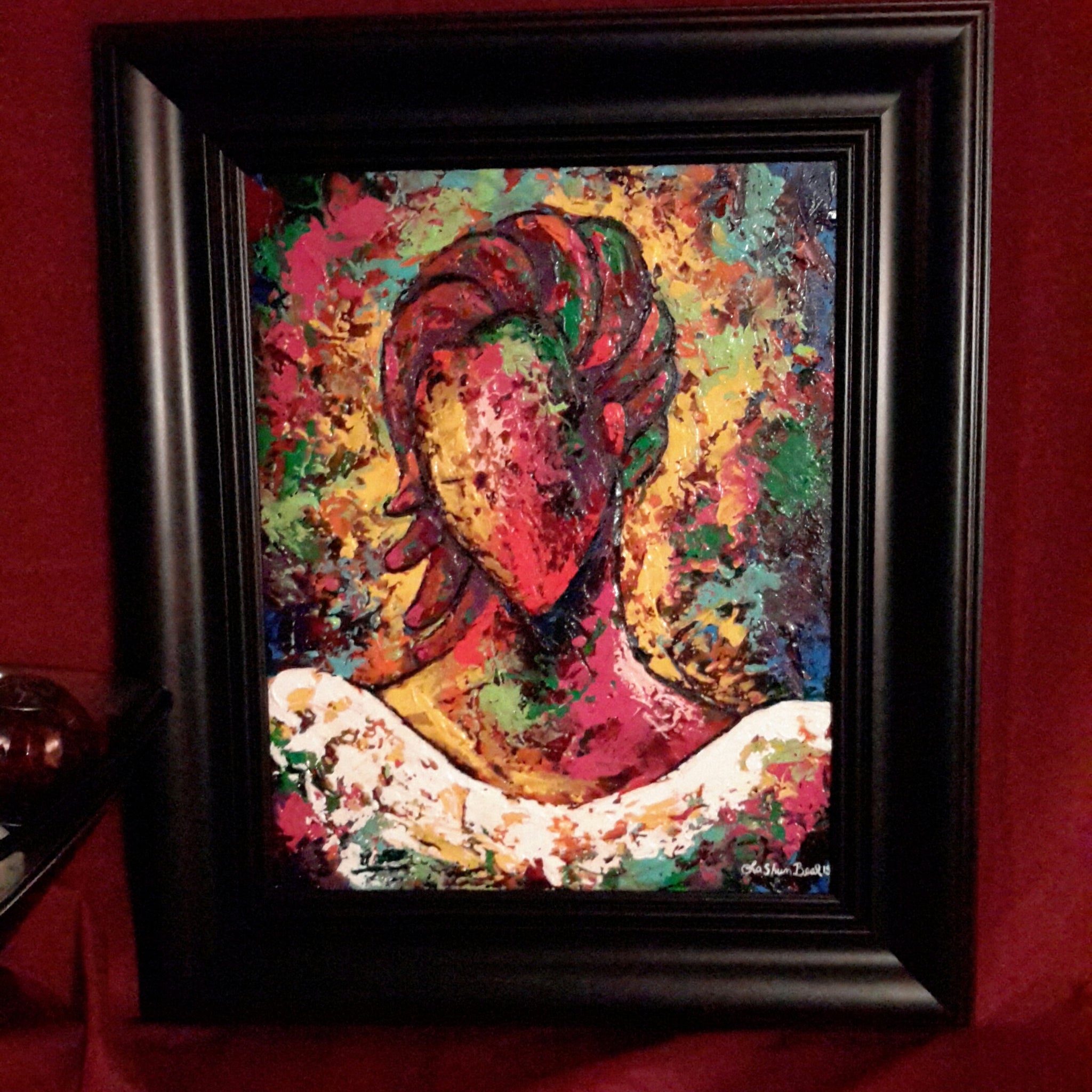 She #110 Framed Art - Lashunbeal.com
