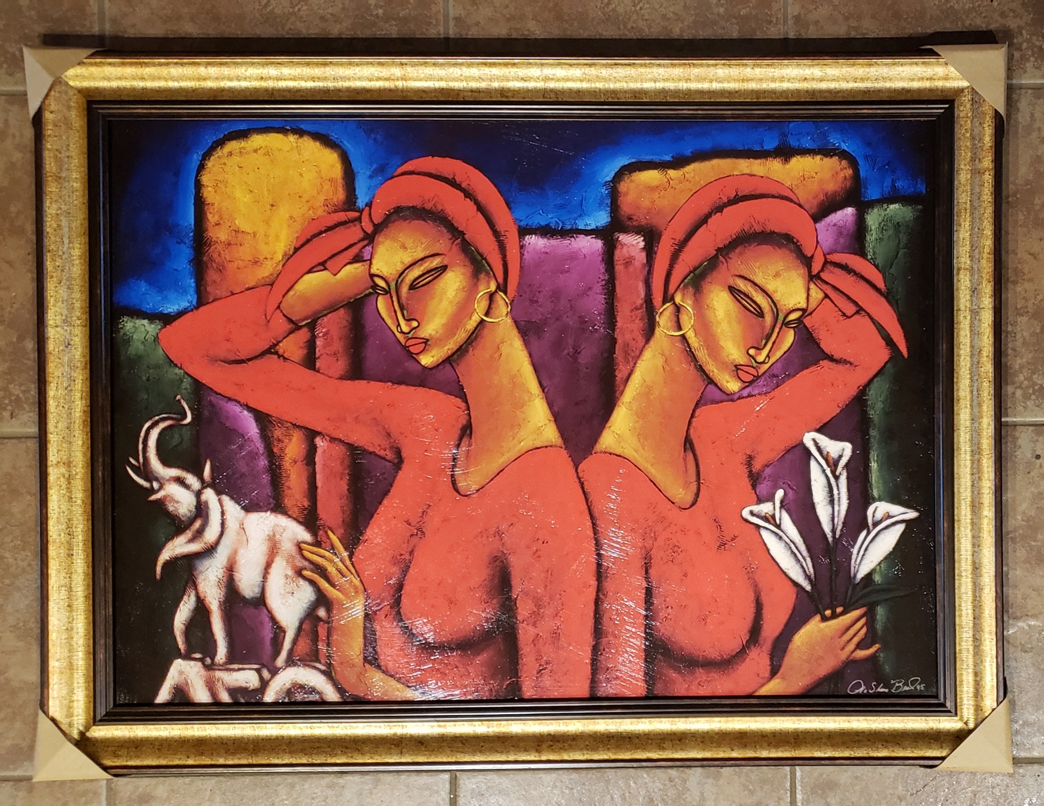 Sisters Forever | Framed Lithograph