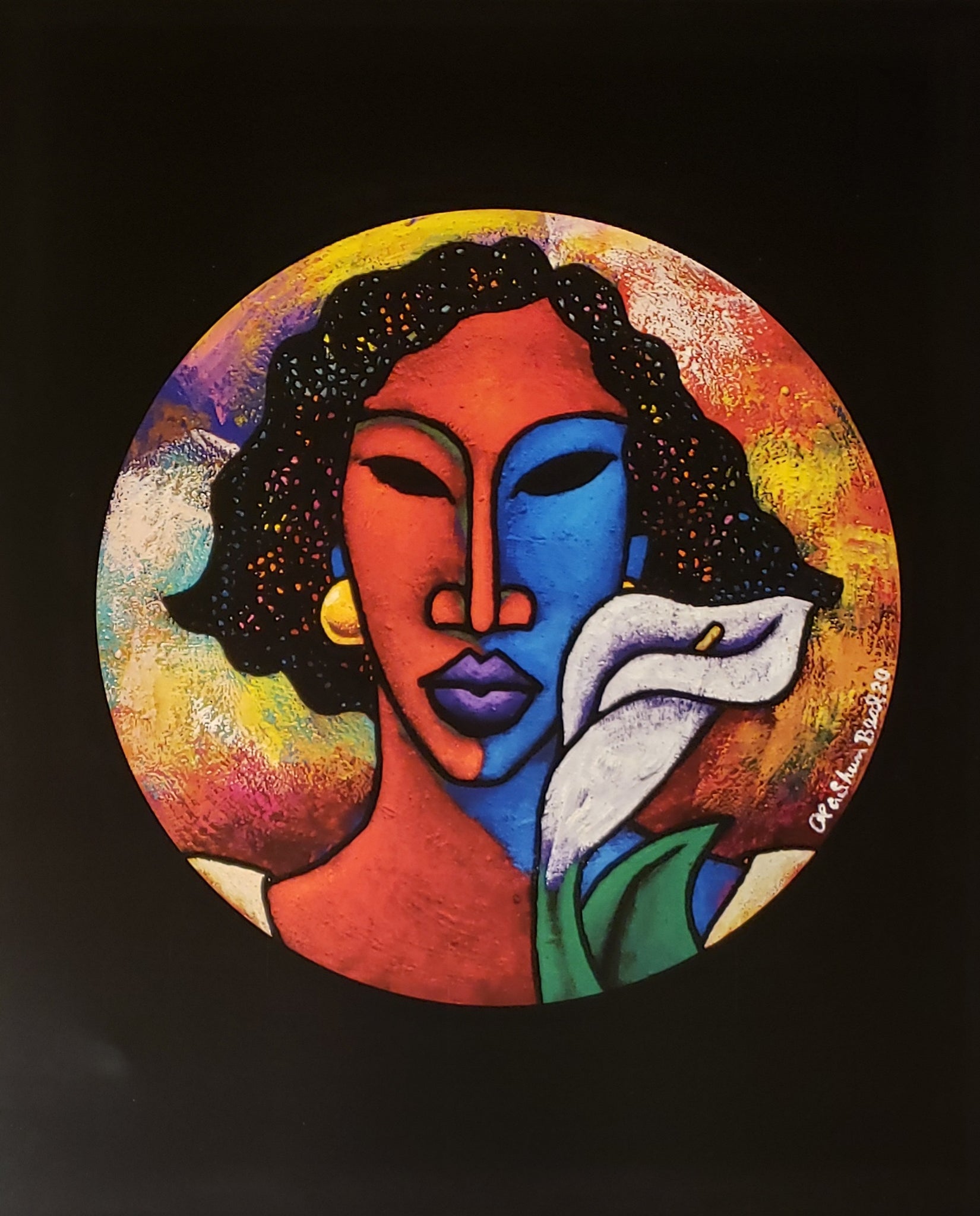 So Beautiful #25 Giclee on Canvas
